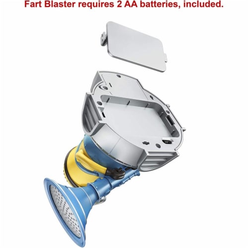 Gas Out Kids Game Featuring Minions: The Rise of Gru, 56 Cards and Minion Fart Blaster Perspective: left