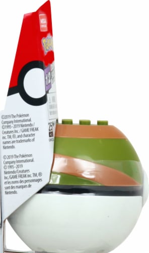 Mega Construx™ Pokemon Pokeball Figure - Assorted Perspective: left
