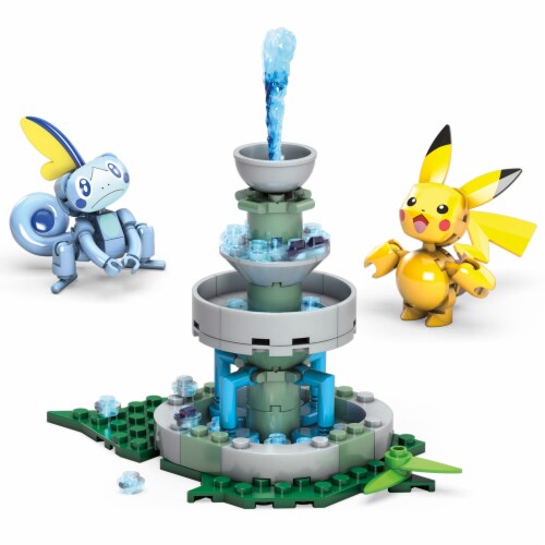 Mega Construx™ Pokemon™ Pikachu Vs Sobble Building Set Perspective: left