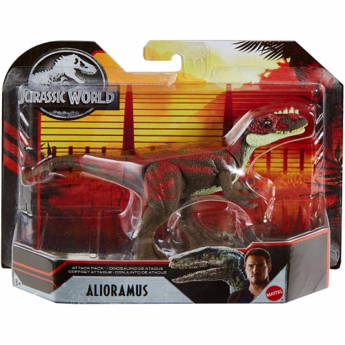 Jurassic World Attack Pack Alioramus Figure Perspective: left