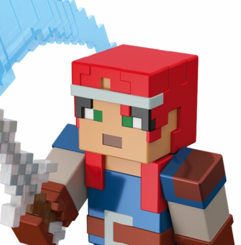 Mattel Minecraft Dungeons 325 Valorie Figure Perspective: left