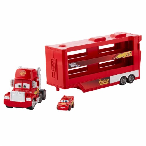 Mattel Disney Pixar Cars Mack Mini Racers Hauler Perspective: left