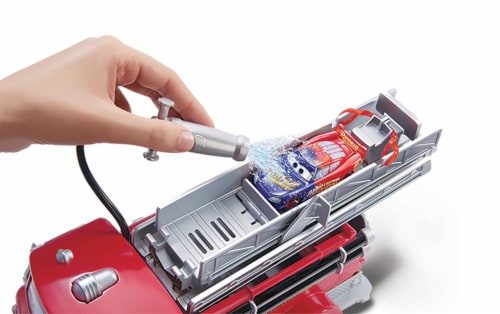 Mattel Disney Pixar Cars Stunt Splash Vehicle - Red Perspective: left