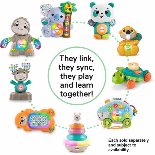 Fisher Price Linkimals Sit To Crawl Sea Turtle Perspective: left