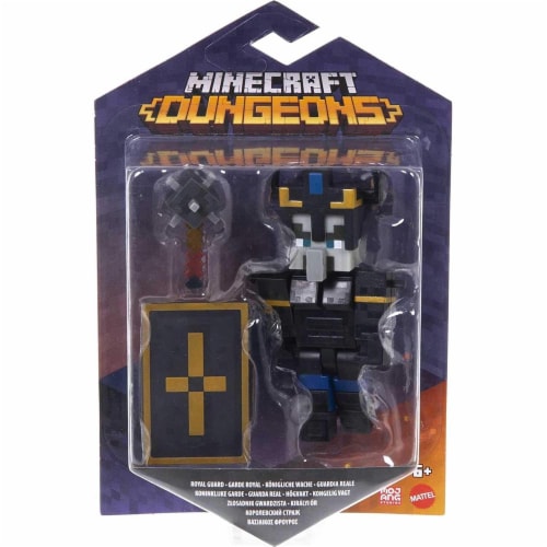 Minecraft Dungeons Royal Guard Action Figure Perspective: left