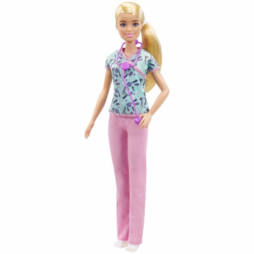 Barbie® You Can Be Anything™ Nurse Doll Perspective: left