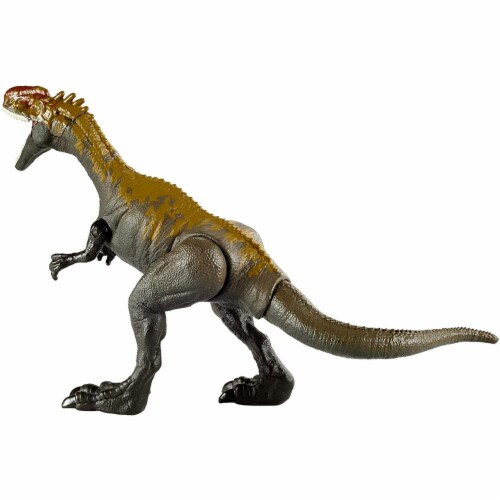 Jurassic World Camp Cretaceous Savage Strike Monolophosaurus Dinosaur Figure w/ Attack Move Perspective: left