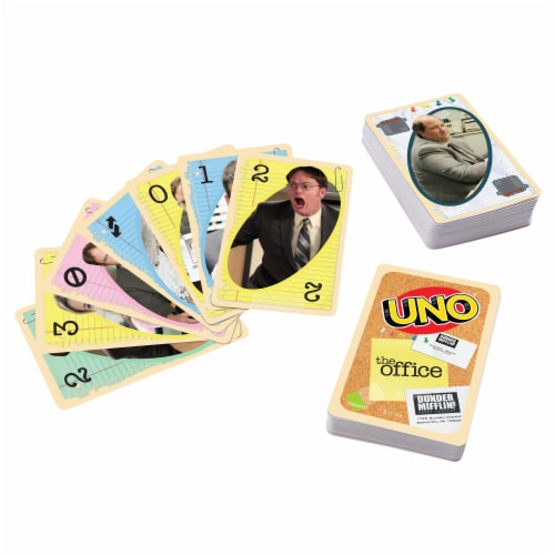Uno The Office The Card Game Perspective: left