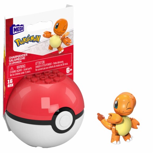Mega Construx™ Pokemon™ Charmander Construct Set Perspective: left