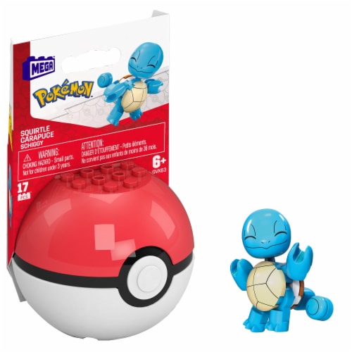 Mega Construx™ Pokemon™ Squirtle Construction Set Perspective: left