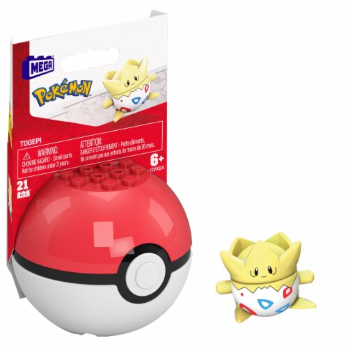 Mega Construx™ Pokemon™ Togepi Construction Set Perspective: left