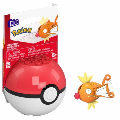 Mega Construx™ Pokemon™ Magikarp Construction Set Perspective: left