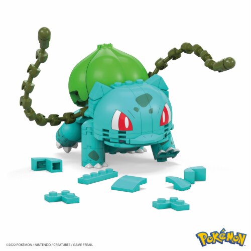 Mega Construx™ Pokemon™ Bulbasaur Action Figure Perspective: left