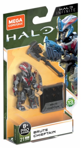 Mega Construx™ Halo® Infinite Brute Chieftain Building Set Perspective: left