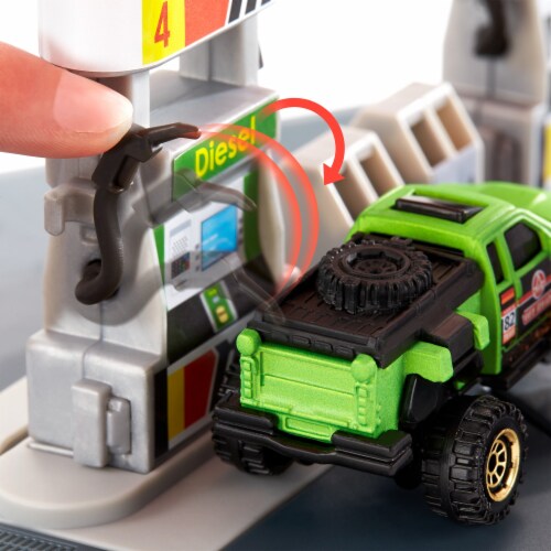 matchbox action drivers fuel station