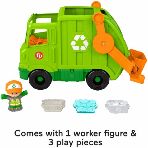 Fisher-Price® Little People Recycling Truck Perspective: left