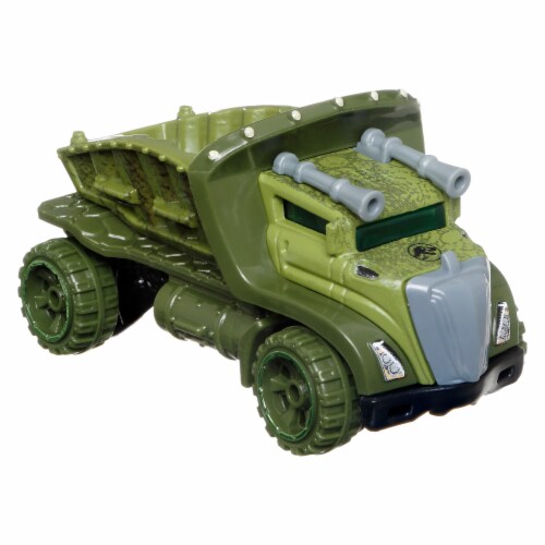 Mattel Hot Wheels Jurassic World Character Cars - Triceratops Perspective: left