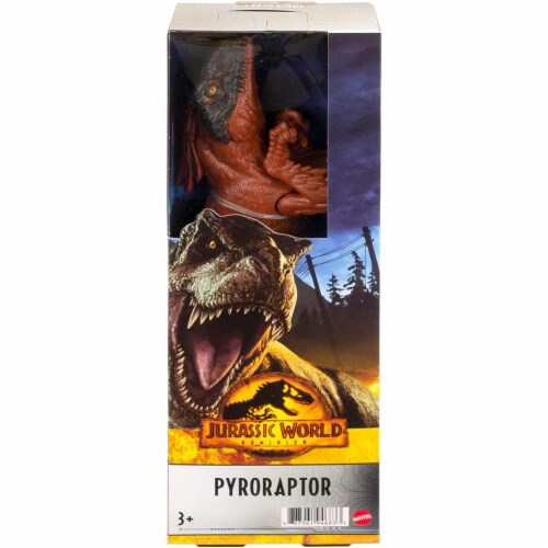 Jurassic World Dominion 12 Pyroraptor Dinosaur Action Figure Perspective: left