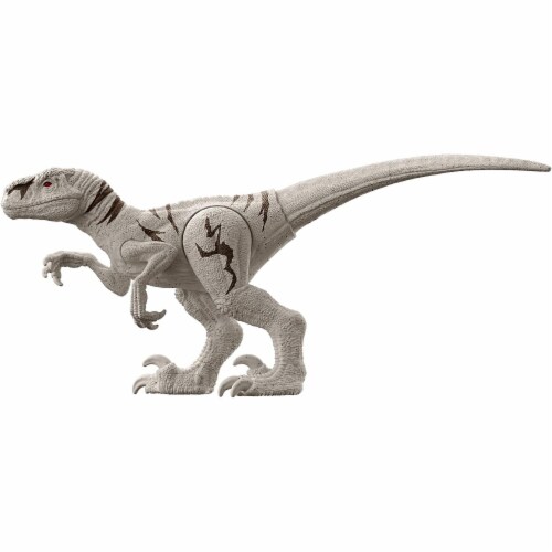 Jurassic World Dominion 12 Grey Atrociraptor Dinosaur Action Figure Perspective: left