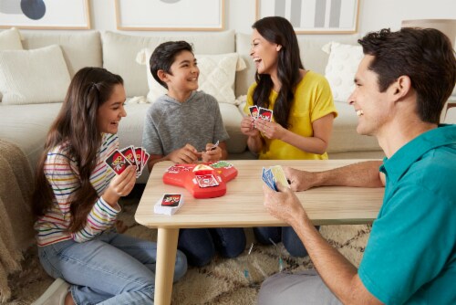 Mattel UNO Triple Play Card Game Perspective: left