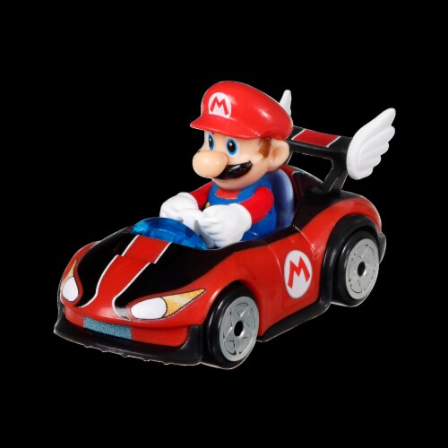 Hot Wheels® Mario Kart™ 4 Pack Princess Peach Rosalina Set Perspective: left