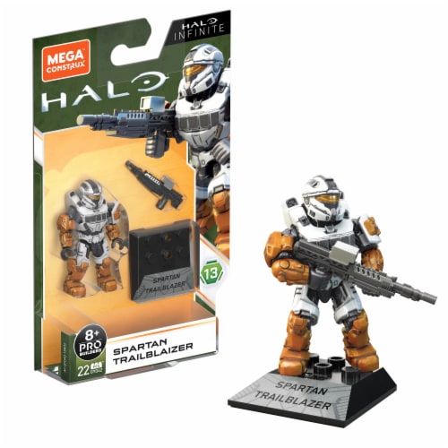 Mega Construx™ Halo® Infinite Spartan Trailblazer Building Set Perspective: left