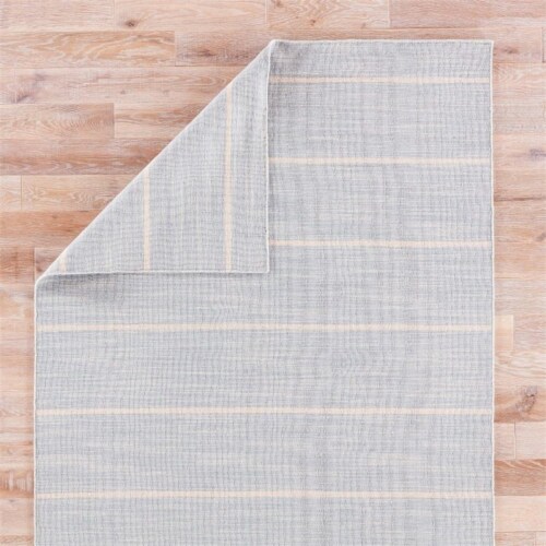 Jaipur Living Coastal Shores 5' x 8' Flatweave Wool Area Rug in Blue Perspective: left