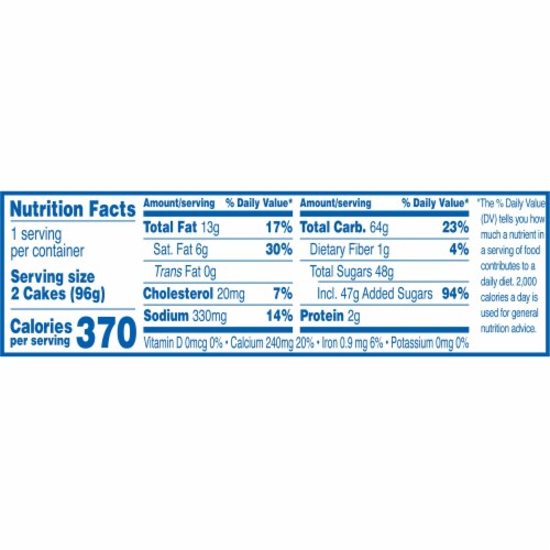 HOSTESS Orange Flavored Cupcakes Single Serve Perspective: left