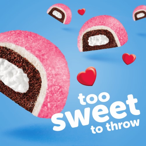 Hostess® Single-Serve Snoballs® Coconut & Marshmallow Covered Chocolate Cakes Perspective: left