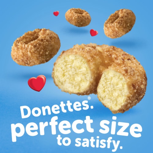 Hostess® Donettes® Single-Serve Crunch Donuts Perspective: left