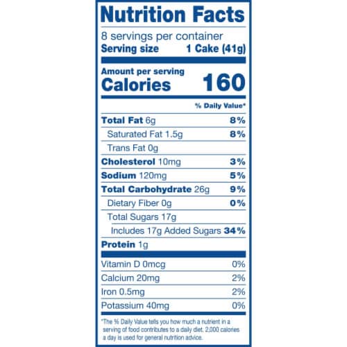Hostess® Cinnamon Streusel Coffee Cakes Perspective: left