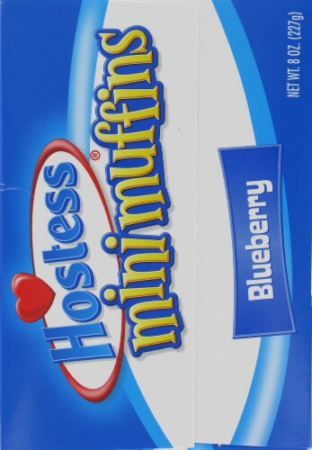 Hostess® Blueberry Mini Muffins Perspective: left