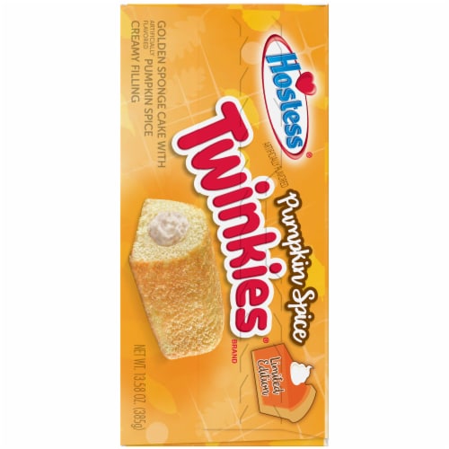 Hostess® Limited Edition Pumpkin Spice Twinkies Perspective: left