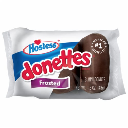 Hostess® Snack Size Frosted Donettes® Donuts On the Go Perspective: left