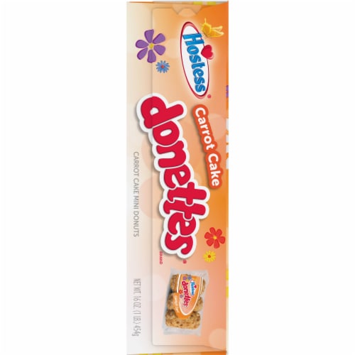 Hostess Limited Edition Carrot Cake Donettes On The Go Perspective: left