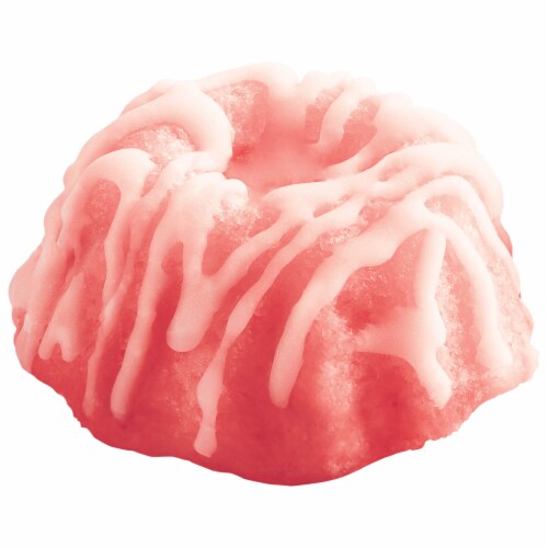 Hostess Valentine's Day Strawberry Cheesecake Baby Bundts Perspective: left