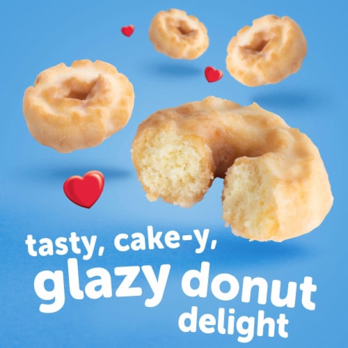 Hostess Donettes, Old Fashioned Mini Donuts Perspective: left