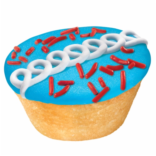 Hostess® Patriotic Cupcakes Perspective: left