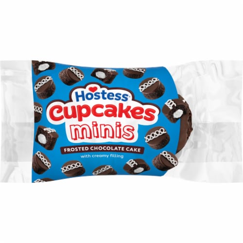 Hostess® Chocolate Cake Mini Cupcake Packs Perspective: left