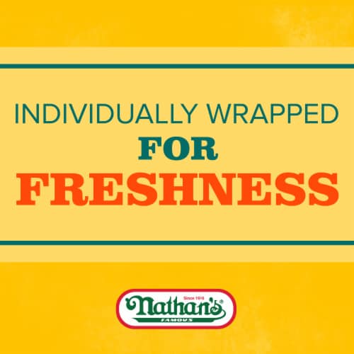 Nathan's Famous Coney Island Beef Bagel Dogs, 4ct Perspective: left