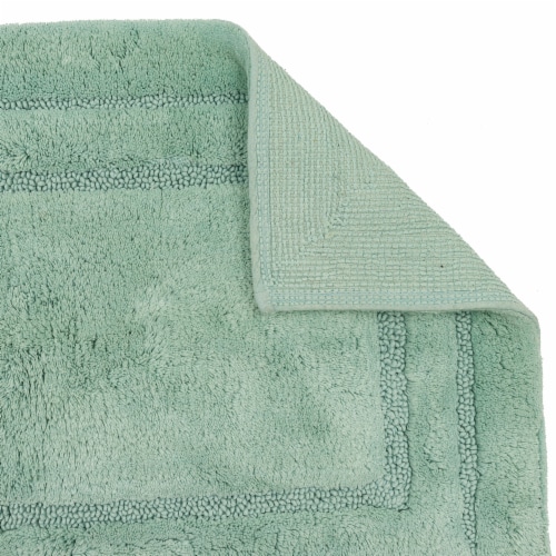 Mohawk Home® Modavari Turkish Bath Rug - BLUE SURF Perspective: left