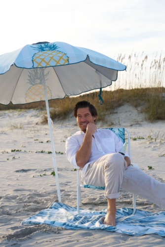 SDS for HD Designs Beach Umbrella - Pineapple Perspective: left