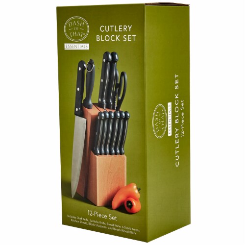 Tabletops Unlimited® DOT Essentials Cutlery Set Perspective: left