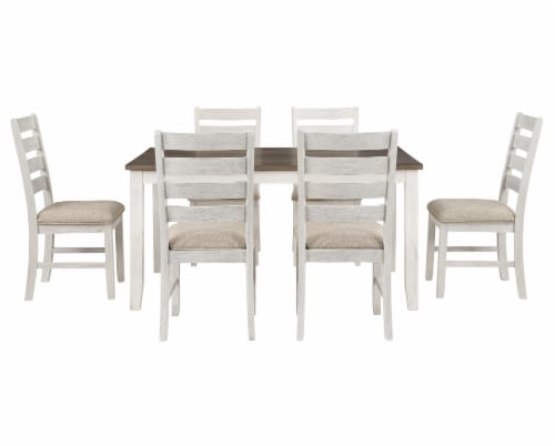 HD Designs Westbrook 7-Piece Dining Set Perspective: left