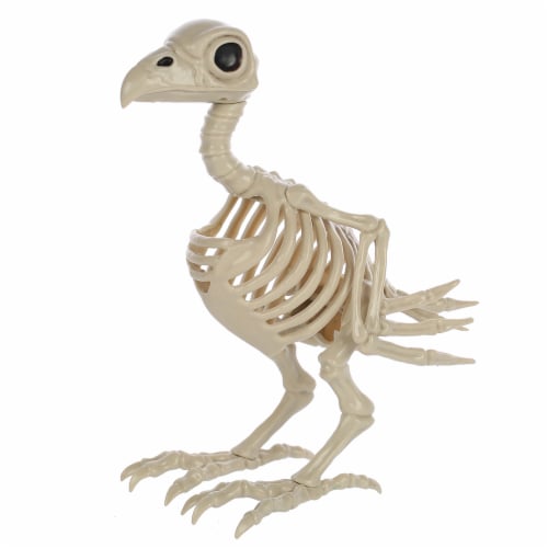 Holiday Home Skeleton Crow Decoration Perspective: left