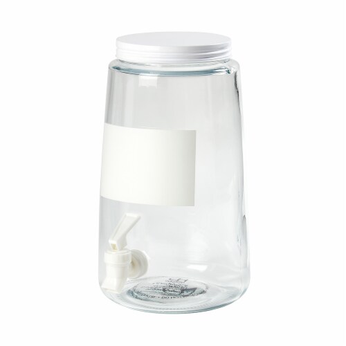 HD Designs Outdoors Summer White with Chalk Badge Sun Tea Jar Perspective: left