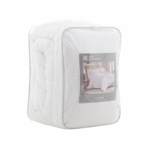HD Designs Jersey Comforter Set - White Perspective: left