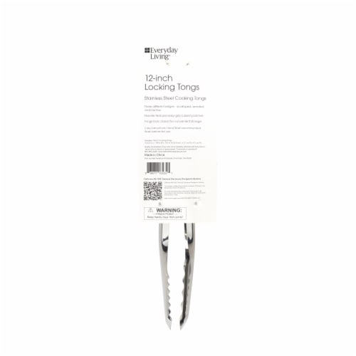 Everday Living® Locking Tongs Perspective: left