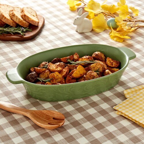 SDS for HD Designs Oval Baker With Handles Perspective: left