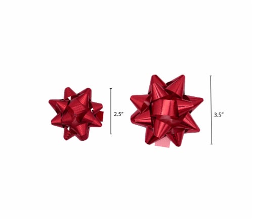 Holiday Home® Bow Bag - Oh What Fun Solid Reds Perspective: left